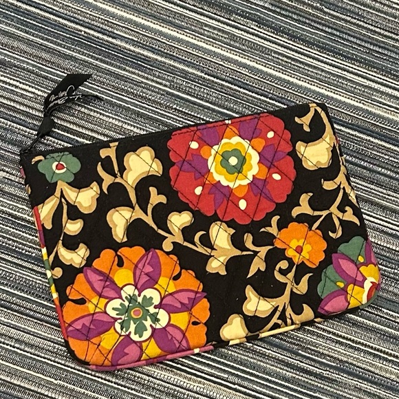 Vera Bradley Suzani Cosmetic/Makeup/Toiletry Pouch Case - Picture 2 of 3